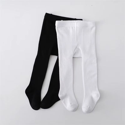 Cotton Knitted Baby Girl Tights