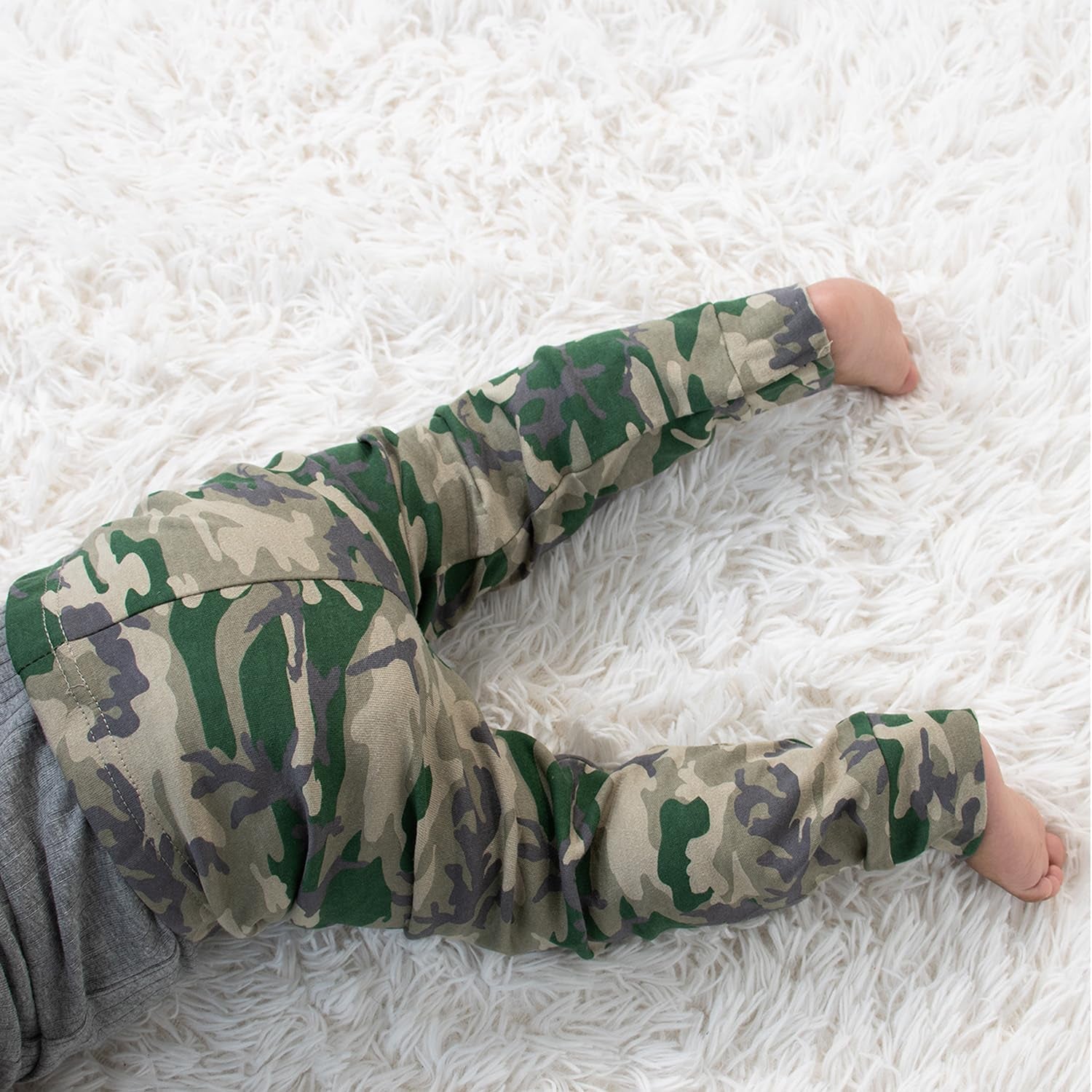 5 Pack Baby Boy or Girl Pants Set - 100% Cotton Toddler Pants, 0-24 Months for Toddlers & Babies - Dinosaur